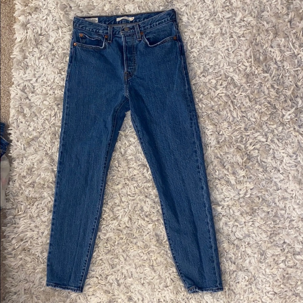 LEVIS Wedgie cut W27 True blue mom jeans